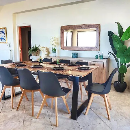 Вилла Balcony, Cozy With Amazing View Rodhia (Crete)
